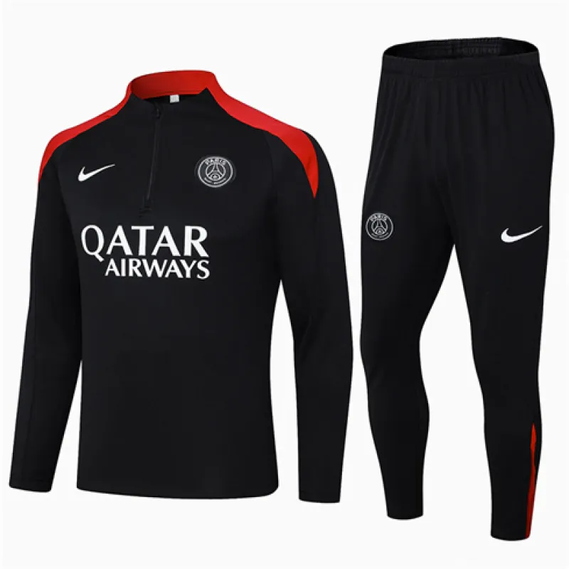 Abbigliamento sportivo per bambini di Paris Saint-Germain 2024/25 - Nero
