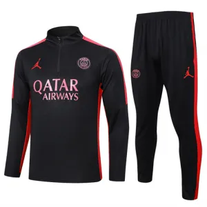 Paris Saint-Germain Kinder Sportbekleidung 2024/25 - Schwarz