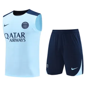 Paris Saint-Germain shorts and vest set 2024/25 - Blue