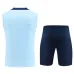 Paris Saint-Germain shorts and vest set 2024/25 - Blue