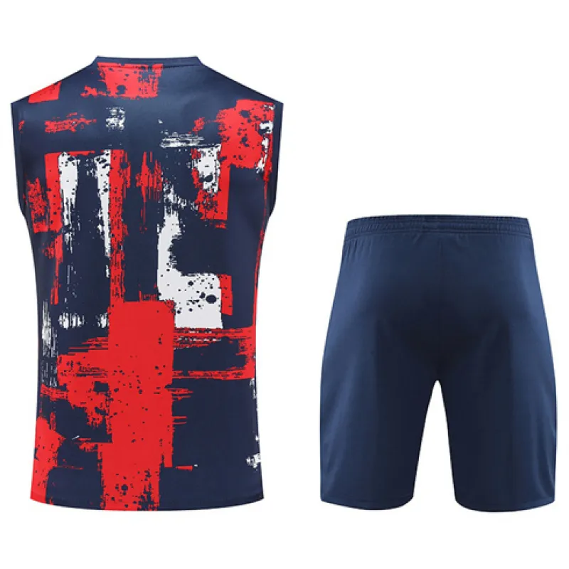 Paris Saint-Germain shorts and vest set 2024/25 - Blue