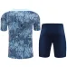Paris Saint-Germain training jersey + shorts 2024/25 - Blue