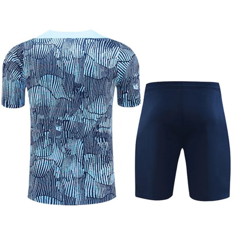 Paris Saint-Germain training jersey + shorts 2024/25 - Blue