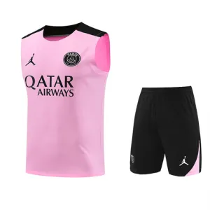 Paris Saint-Germain shorts and vest set 2024/25 - Pink