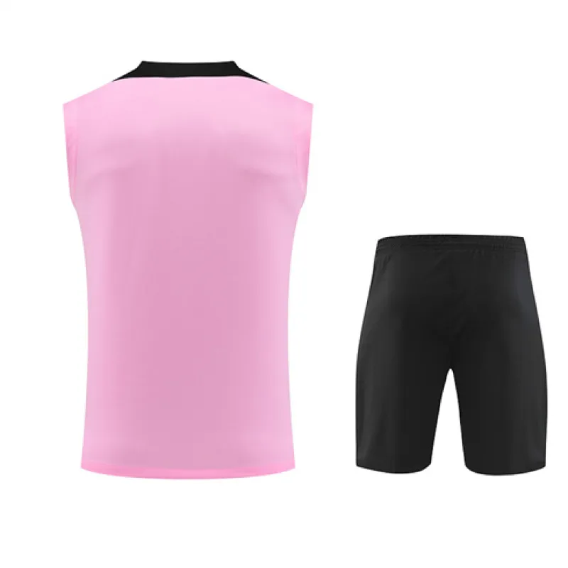 Ensemble shorts et gilet de Paris Saint-Germain 2024/25 - Rose