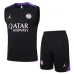 Conjunto de pantalones cortos y chaleco de Paris Saint-Germain 2024/25 - Negro