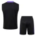 Conjunto de pantalones cortos y chaleco de Paris Saint-Germain 2024/25 - Negro
