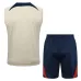 Conjunto de pantalones cortos y chaleco de Paris Saint-Germain 2024/25 - Albaricoque
