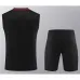 Conjunto de pantalones cortos y chaleco de Paris Saint-Germain 2024/25 - Negro
