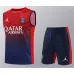 Ensemble shorts et gilet de Paris Saint-Germain 2024/25 - Rouge