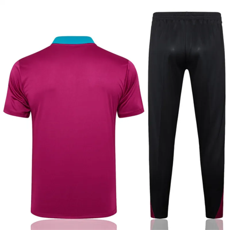 Maillot polo d'entraînement de Paris Saint-Germain 2024/25 - Violet