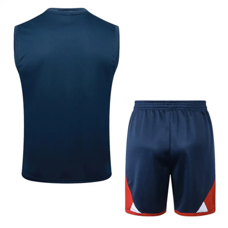 Paris Saint-Germain shorts and vest set 2024/25 - Blue