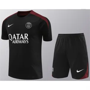 Paris Saint-Germain Trainingstrikot + Shorts 2024/25 - Schwarz