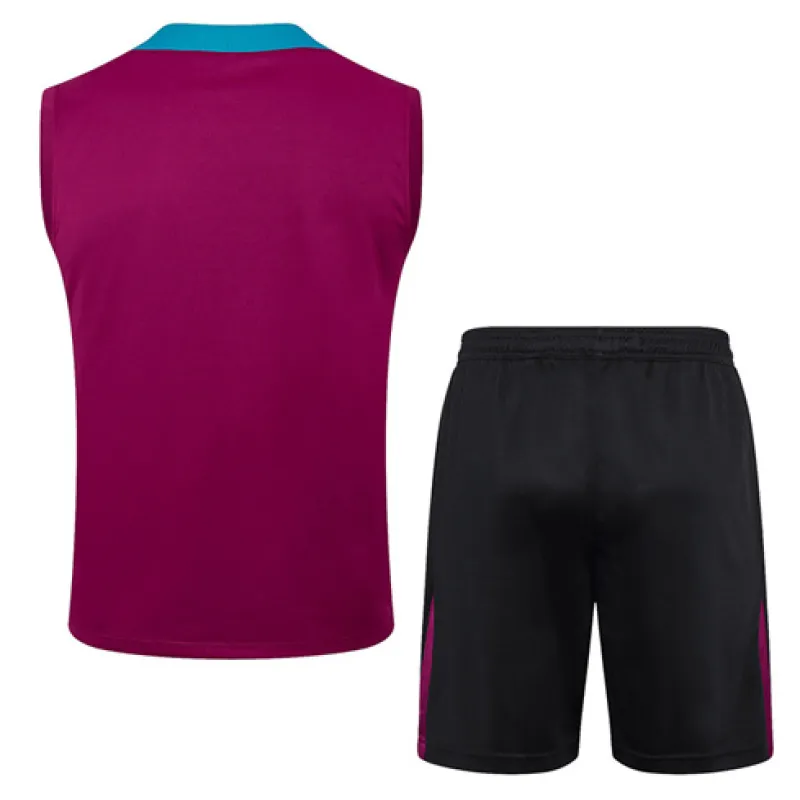 Ensemble shorts et gilet de Paris Saint-Germain 2024/25 - Rose