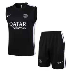 Paris Saint-Germain shorts and vest set for 2024/25 - Black