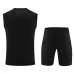 Conjunto de pantalones cortos y chaleco de Paris Saint-Germain 2024/25 - Negro