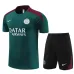 Maglia d'allenamento + pantaloncini per bambini di Paris Saint-Germain 2024/25 - Verde