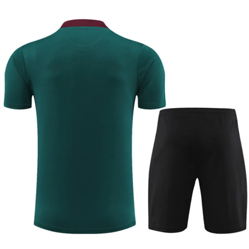 Maglia d'allenamento + pantaloncini per bambini di Paris Saint-Germain 2024/25 - Verde