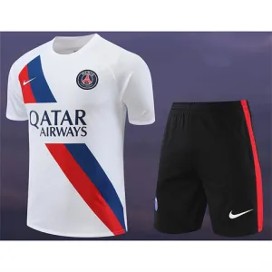 Paris Saint-Germain Trainingstrikot + Shorts 2024/25 - Weiß