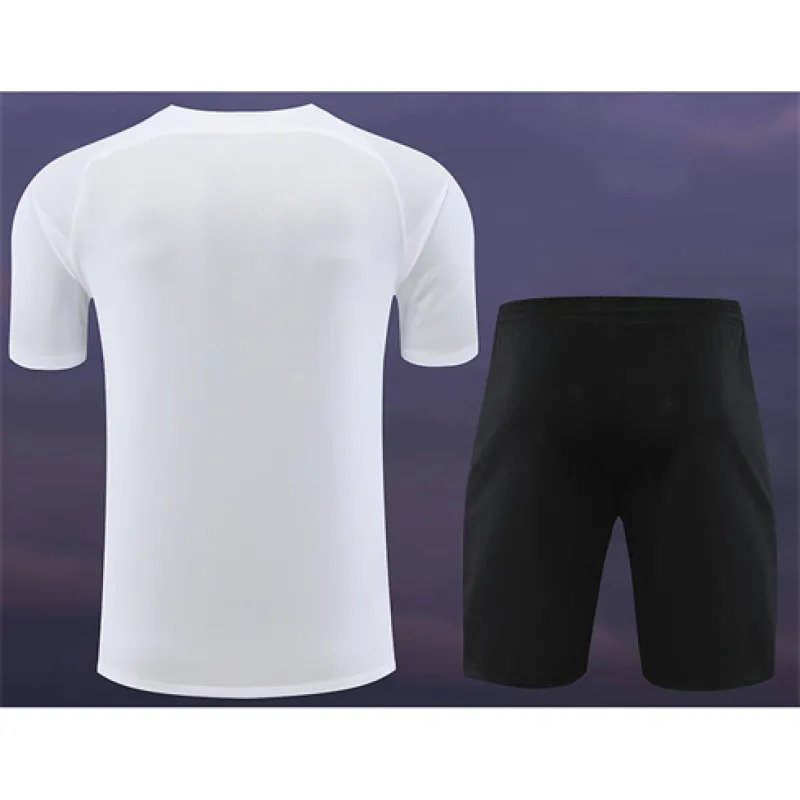 Paris Saint-Germain Trainingstrikot + Shorts 2024/25 - Weiß