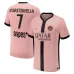 Khvicha Kvaratskhelia's Paris Saint - Germain 2024/25 Third Kit - Pink