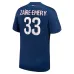 Paris Saint-Germain 2024/25 Heimspielerkit von Zacharie Emery - Blau/Rot