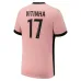 Maillot de troisième choix de Paris Saint - Germain 2024/25 du joueur Vitinha - Rose
