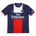 Maglia retro di Beckham per Paris Saint-Germain, casa 2013/14 - Azzurro