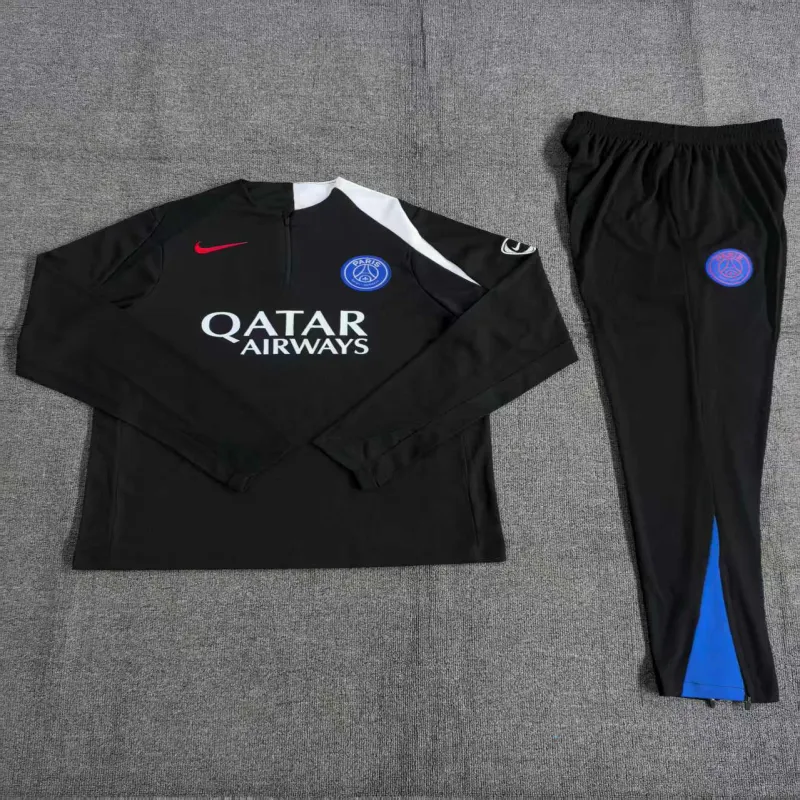 PSG 2025/26 Kinder Sportanzug schwarz