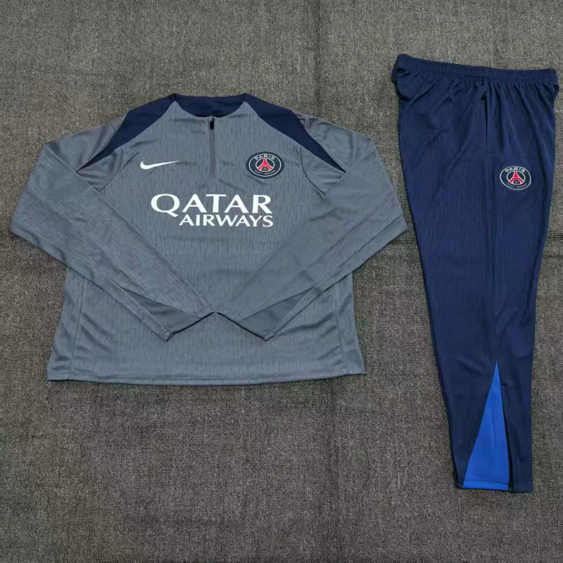 PSG 2025/26 Conjunto Deportivo Infantil Gris