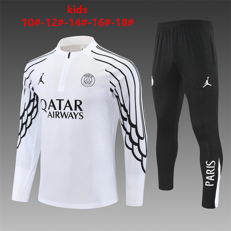 PSG 2025/26 Conjunto Deportivo Infantil Blanco