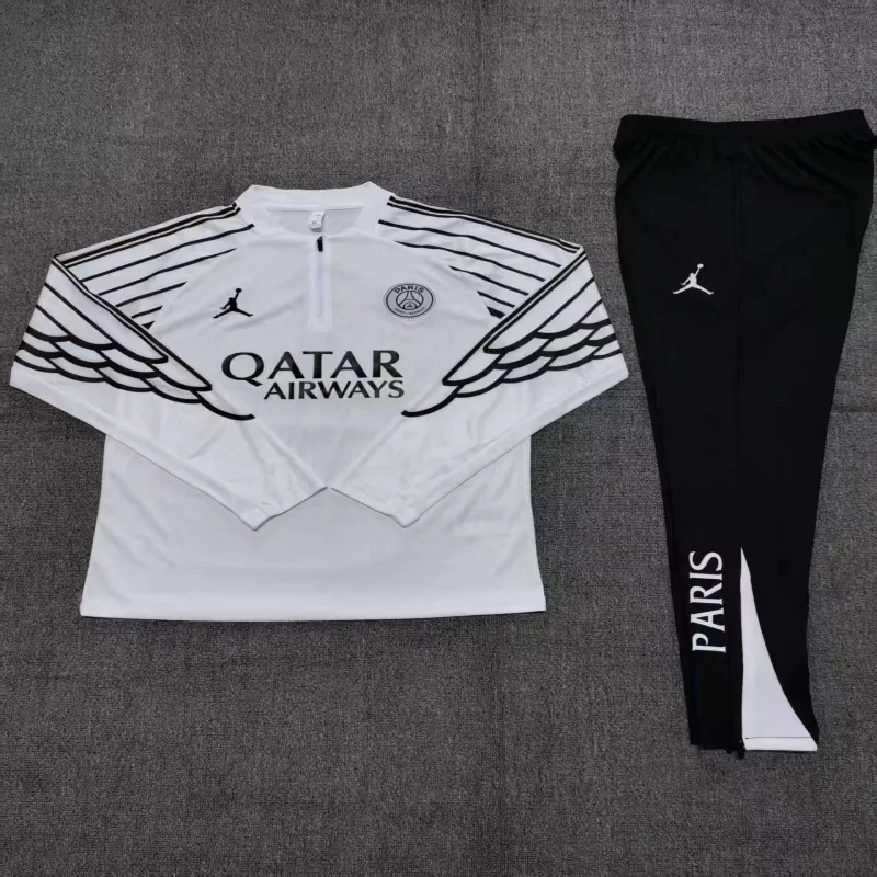 PSG 2025/26 Conjunto Deportivo Infantil Blanco