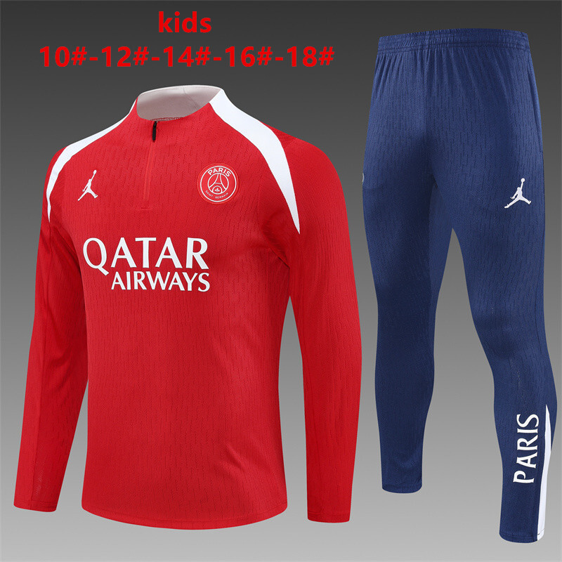PSG 2025/26 Kinder Sportanzug Rot