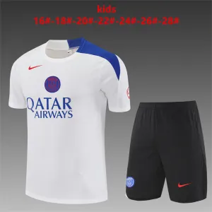 PSG 2025/26 Kids Training Set white