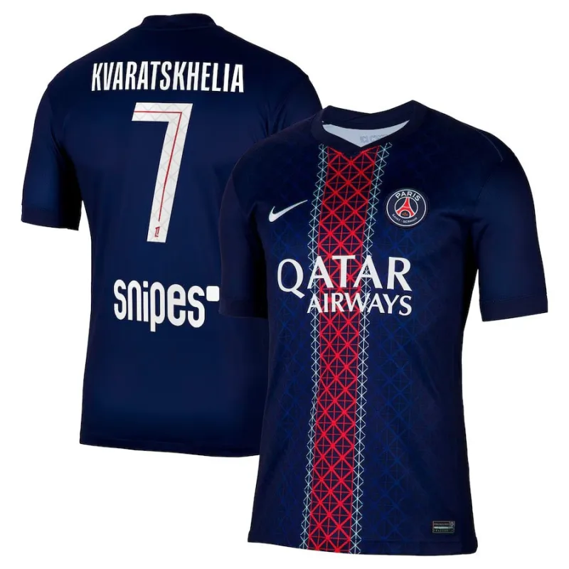 PSG 2025/26 Heimtrikot KVARATSKHELIA