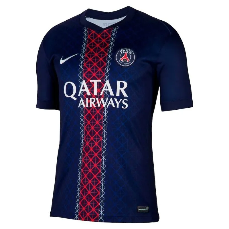 Paris Saint-Germain D.DOUÉ Kids' 2025/26 Home Kit - Blue/Red