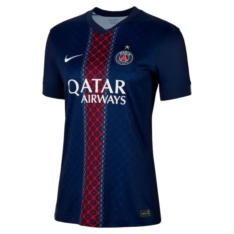 Paris Saint-Germain Women's 2025/26 Home Jersey with 1 Star- Blue