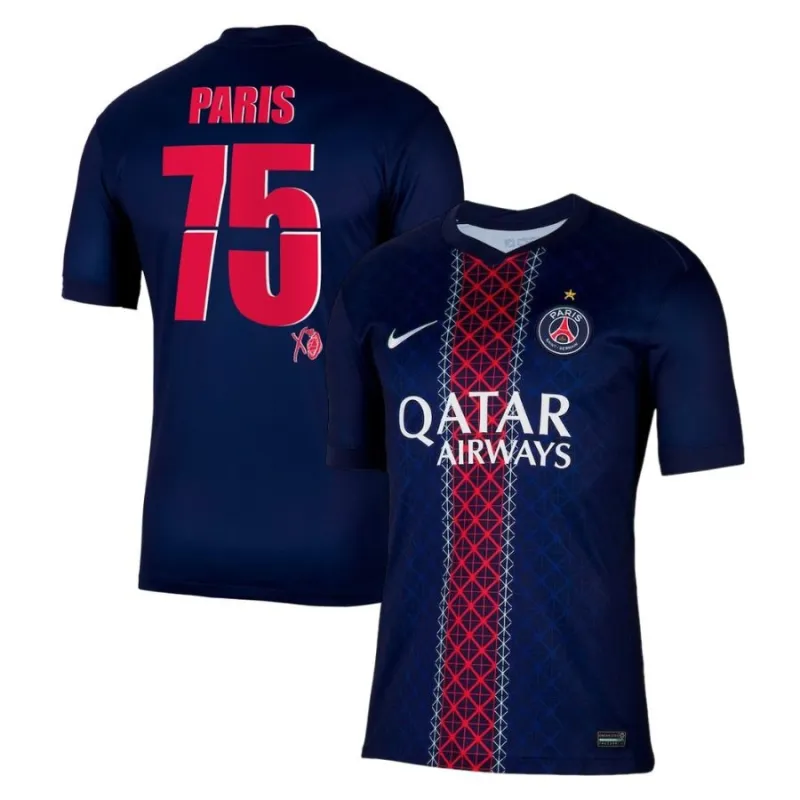 Maillot Psg 2025/26 Collector X Xo 75 Paris






