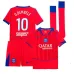 Paris Saint-Germain O.DEMBELE 2025/26 Kids Third Kit Jersey - Red