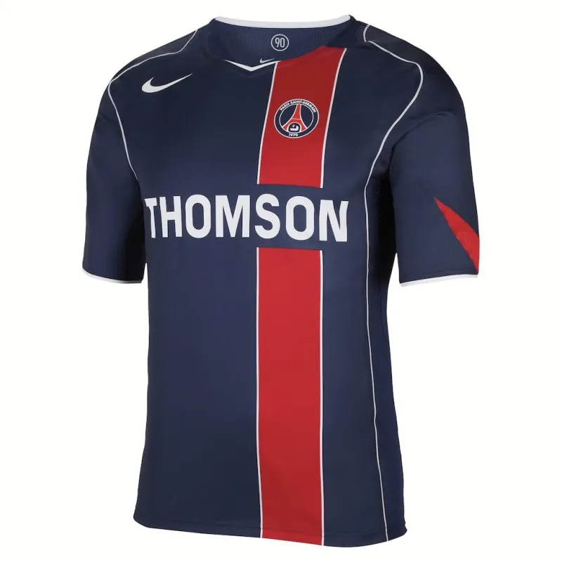 Camiseta retro local Paris Saint-Germain 2004/05 - Azul