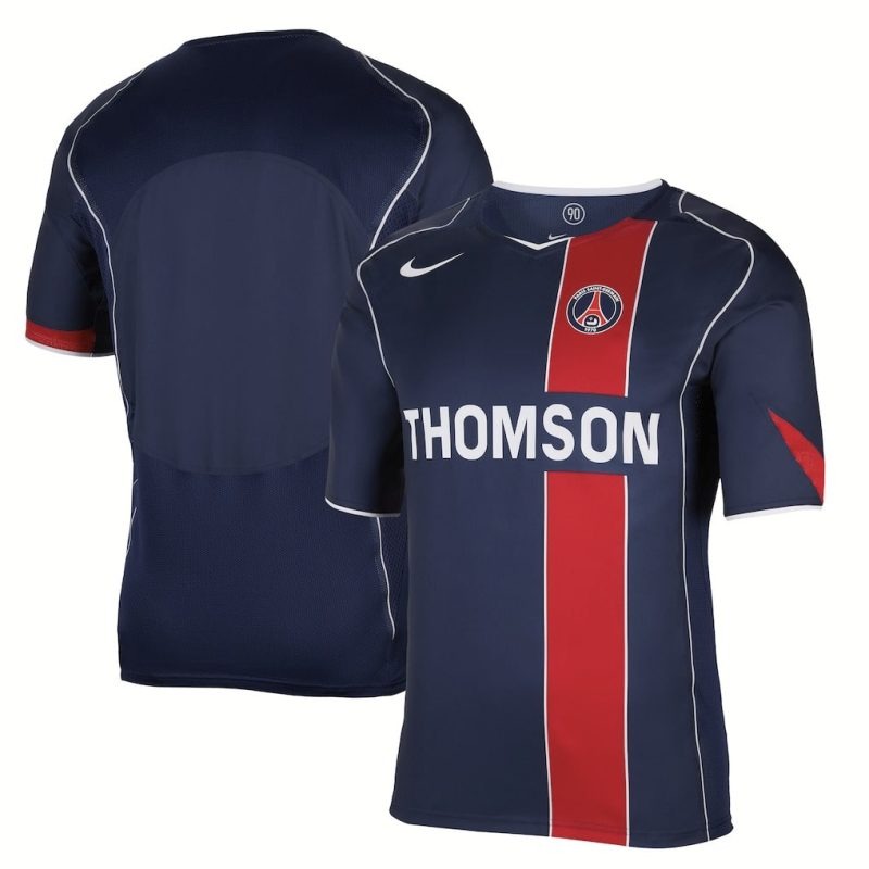 Camiseta retro local Paris Saint-Germain 2004/05 - Azul