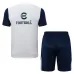 Paris Saint-Germain 2025/26 Training Jersey + Shorts - White