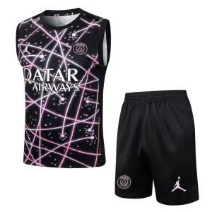 PSG 2025/26 Training Vest and Shorts Set - Paris Saint-Germain Sleeveless Kit