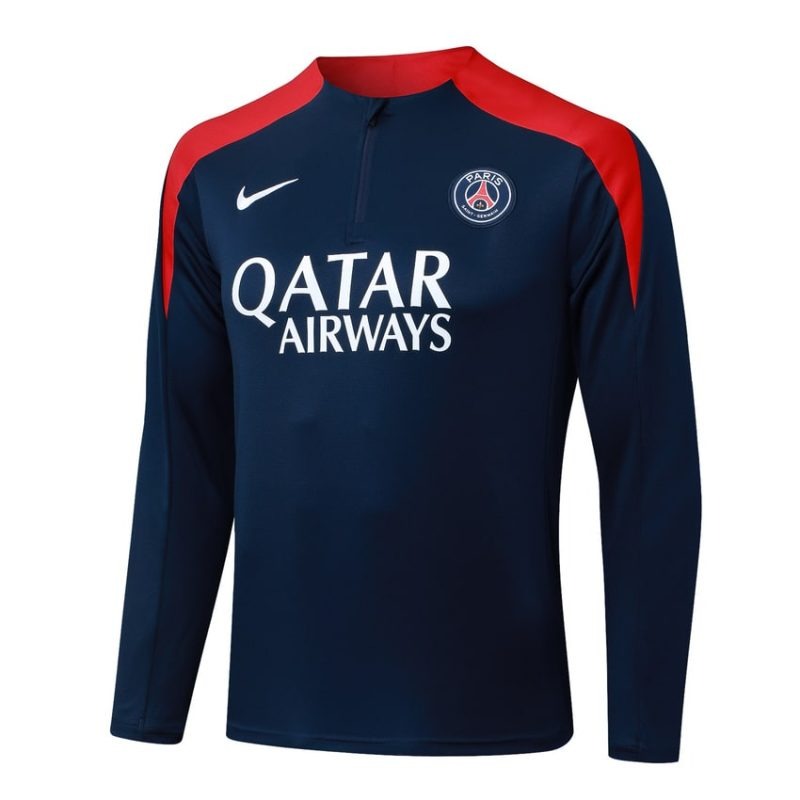 Paris Saint-Germain 2025/26 Trainingsanzug - Blau/Rot