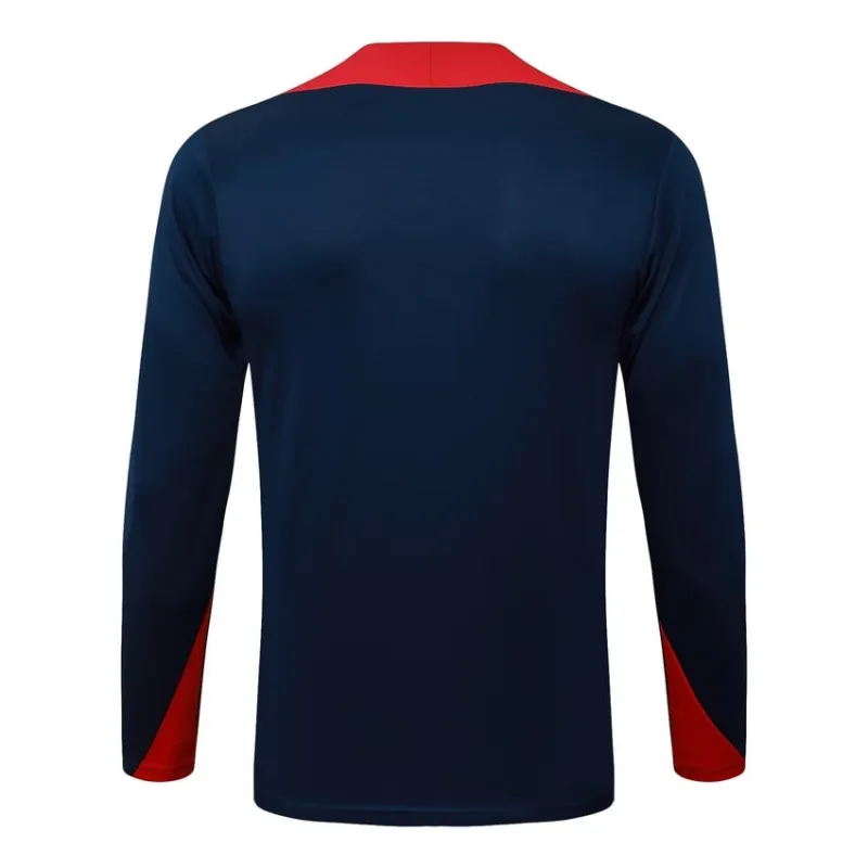 Paris Saint-Germain 2025/26 Trainingsanzug - Blau/Rot