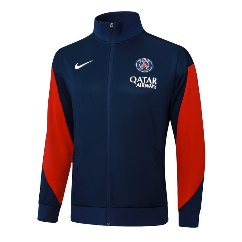 Veste de sport Paris Saint-Germain 2025/26 - Bleu/Rouge