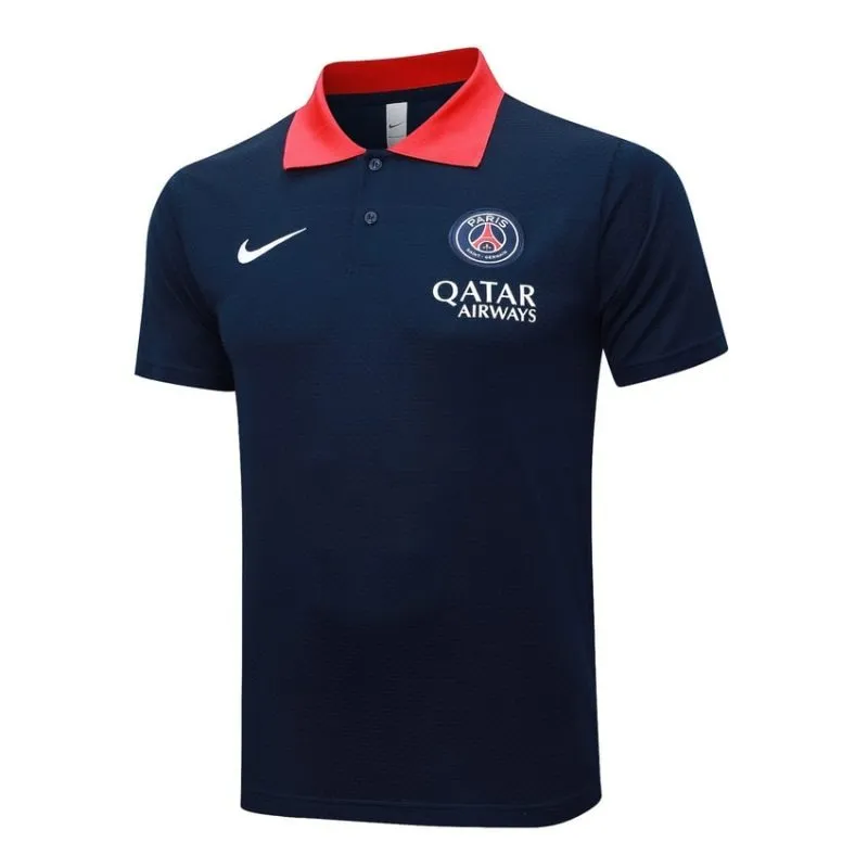 Paris Saint-Germain 2025/26 Sport-Polo - Blau/Rot