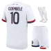 Paris Saint-Germain O.DEMBÉLÉ 2025/26 Away Kids Kit Jersey - White