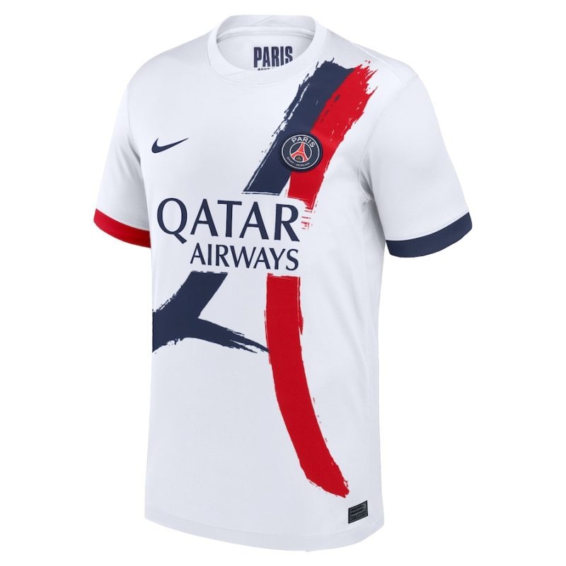 Paris Saint-Germain VITINHA 2025/26 Away Kids Kit Jersey - White
