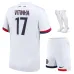 Paris Saint-Germain VITINHA 2025/26 Away Kids Kit Jersey - White